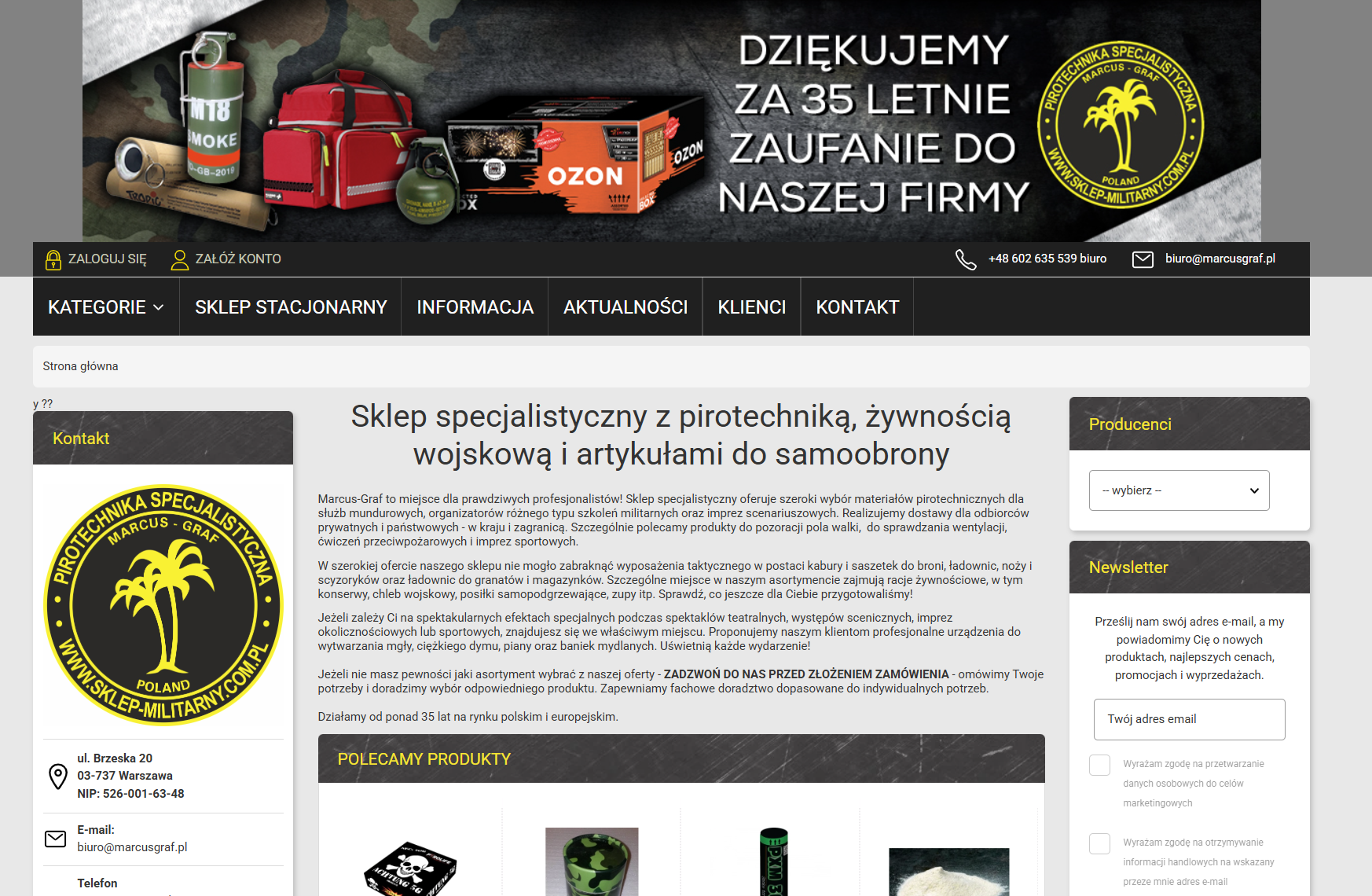 Od survivalu po turystykę - jakie wyposażenie oferują sklepy militarne w Warszawie?